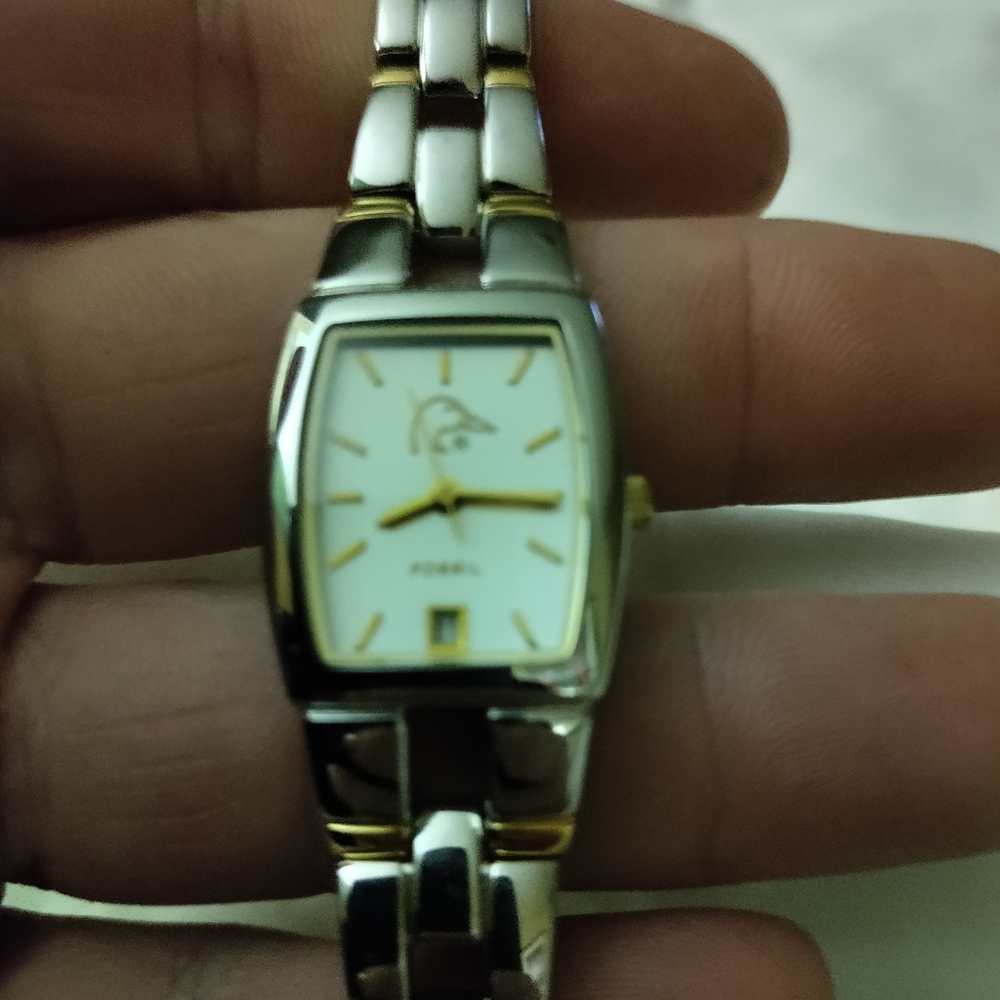 Bracelet watch fossil woman's